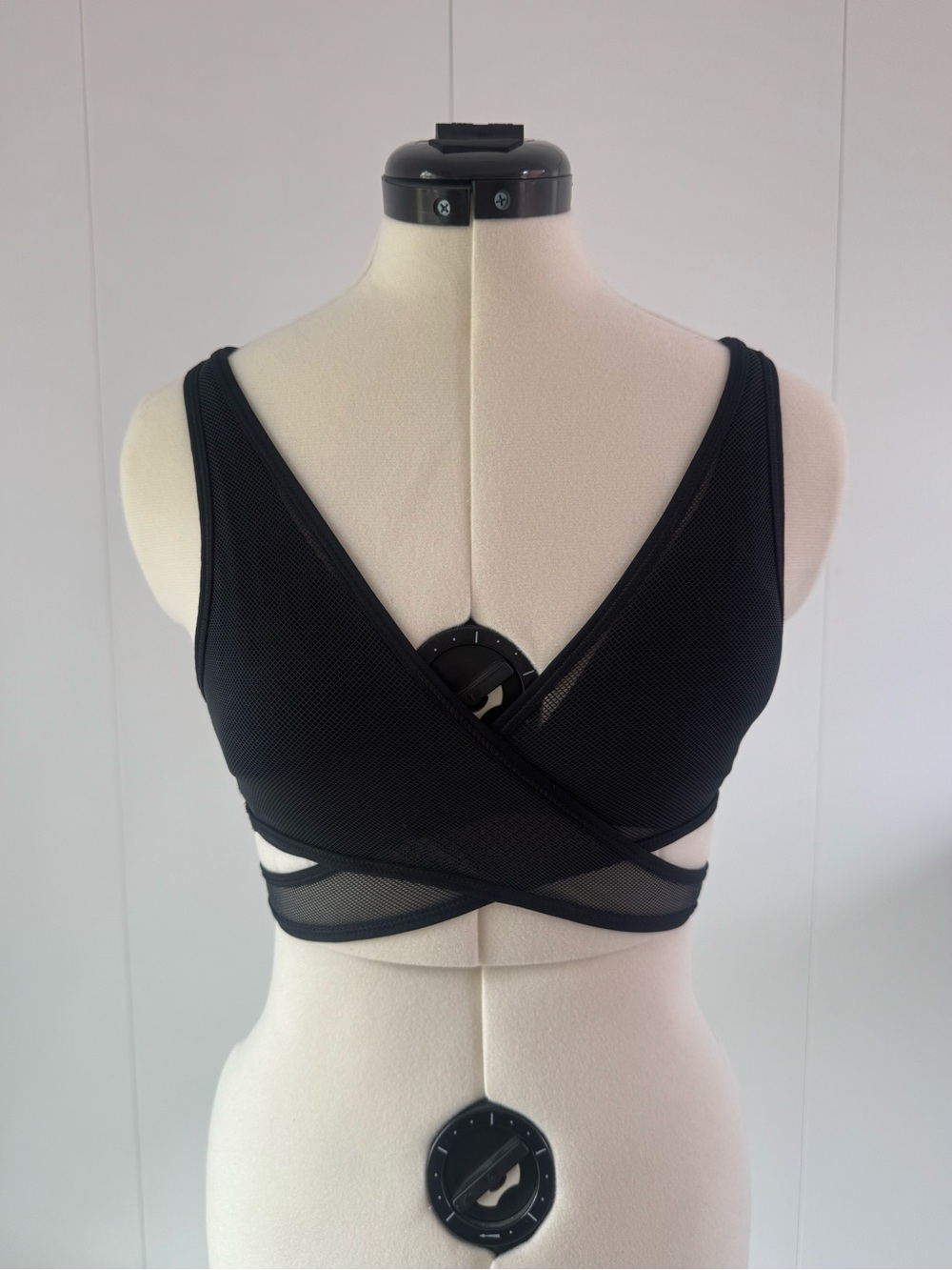 Nike Mesh Wrap-Front Sports Bra